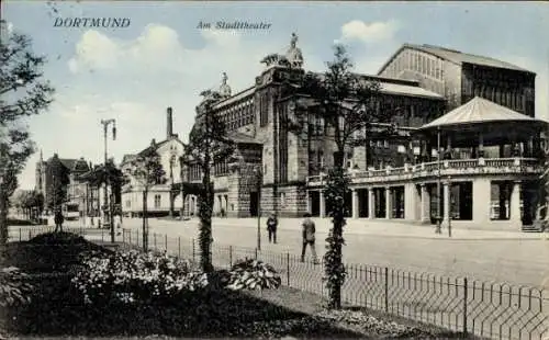 Ak Dortmund im Ruhrgebiet, Stadttheater