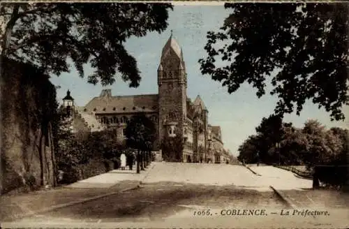 Ak Koblenz am Rhein, Präfektur