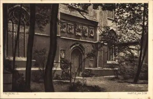 Ak Freiberg in Sachsen, am Dom