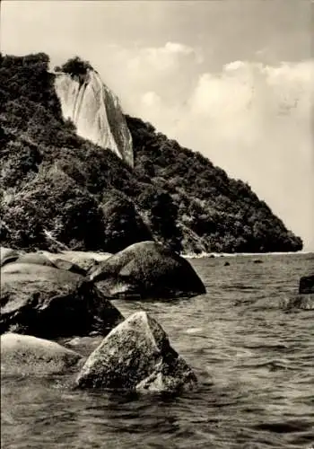 Ak Stubbenkammer Sassnitz auf Rügen, Königstuhl