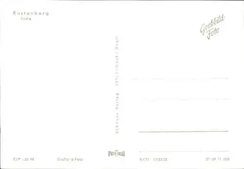 Ak Rastenberg in Thüringen, Kirche