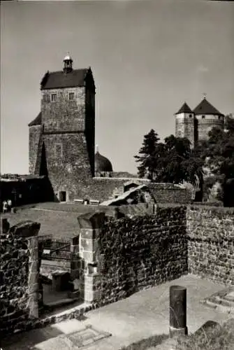 Ak Stolpen in Sachsen, Burg, Kapelle, Coselgrab