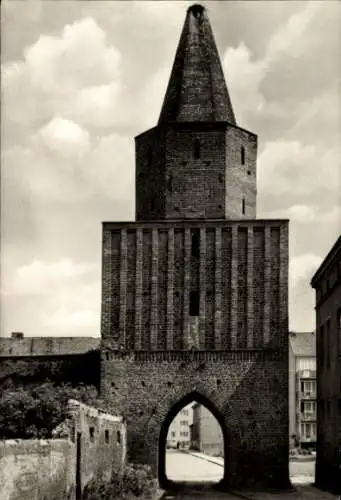 Ak Pasewalk in Mecklenburg Vorpommern, Mühlentor