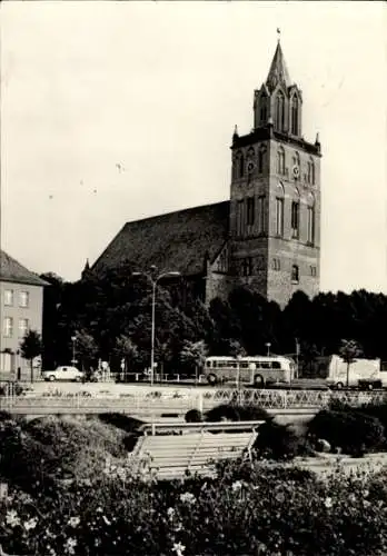 Ak Pasewalk in Mecklenburg Vorpommern, Marienkirche