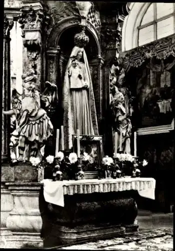 Ak Neuzelle in Brandenburg, Katholische Kirche, Marienaltar