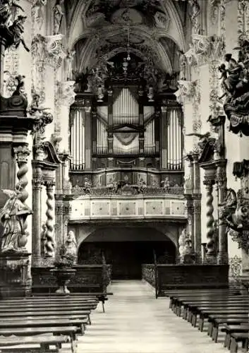 Ak Neuzelle in Brandenburg, Orgel, Katholische Kirche