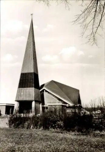 Ak Raestrup Telgte in Westfalen, Kraftfahrer-Kapelle, an der B64