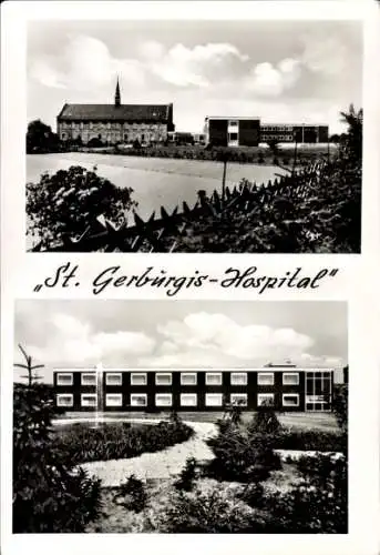 Ak Nottuln in Westfalen, St Gerburgis Hospital