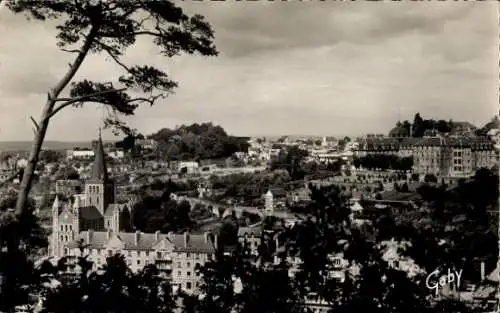 Ak Vire-Calvados, Kirche Sainte Annee und Hospizkrankenhaus