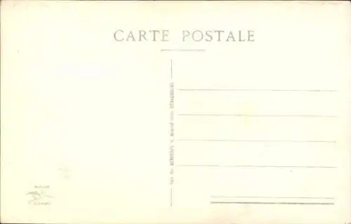 Ak Colmar Kolmar Alsace Haut Rhin, La Poste