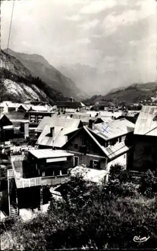 Ak Valloire Savoie, Panorama, Le Schuss