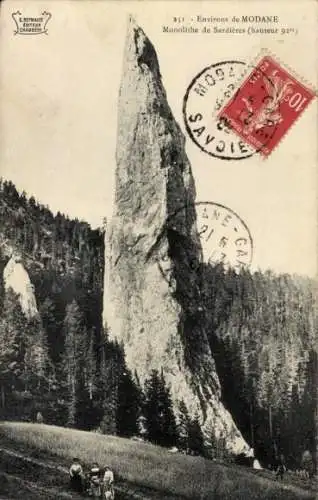 Ak Modane Savoie, Monolith von Sardières