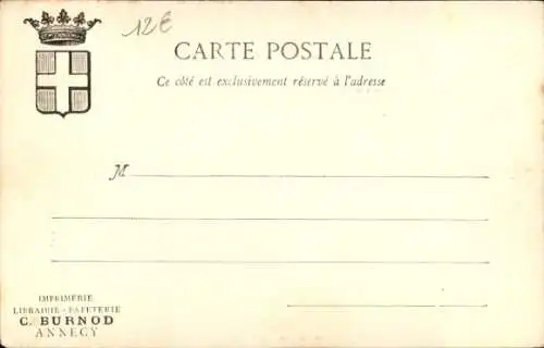 Ak Annecy Haute Savoie, Tour Perriere