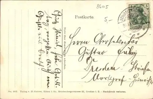 Ak Schirgiswalde in der Lausitz, Gesamtansicht