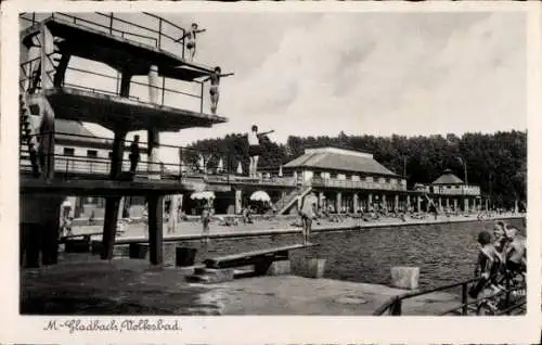 Ak Mönchengladbach am Niederrhein, Volksbad