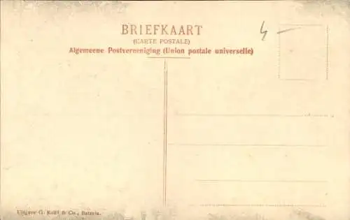 Ak Weltevreden Batavia Jakarta Indonesisch, Noordwijk