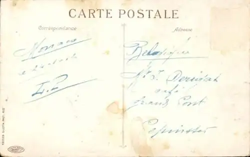 Ak Monte-Carlo Monaco, Montée de la Gare