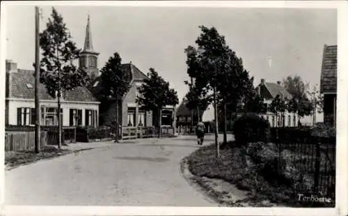 Ak Terhorne Terherne De Fryske Marren Friesland Niederlande, Straatweg