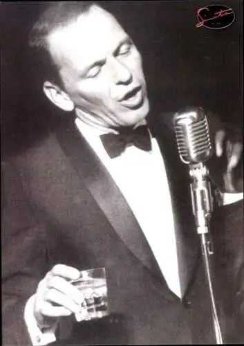 Ak Schauspieler und Sänger Frank Sinatra, Portrait