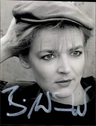 Ak Schauspielerin Babette Winitz, Portrait, Autogramm