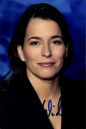 Ak Moderatorin Anne Will, Portrait, Autogramm