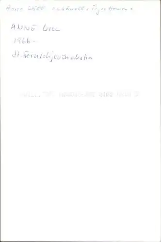 Ak Moderatorin Anne Will, Portrait, Autogramm