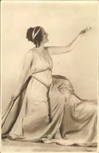 Ak Schauspielerin Anny Rieder, Portrait, Autogramm