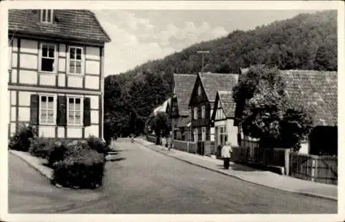 Ak Sülzhayn Ellrich Thüringen, Mitteldorf, Straßenpartie