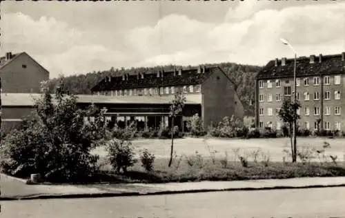 Ak Wilkau Haßlau in Sachsen, Blick zur Kaufhalle Centrum