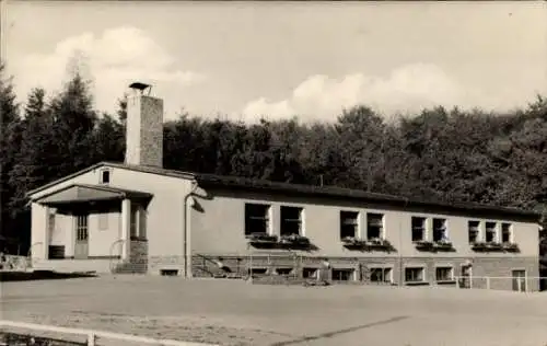 Ak Zwickau in Sachsen, Pionierlager Karl Liebknecht, Speisesaal