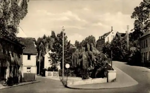 Ak Meerane in Sachsen, Wehrgasse und Friedrichstraße