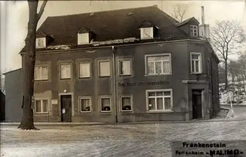 Foto Ak Frankenstein Oederan Sachsen, Gasthof Frankenstein, Ferienheim Malimo