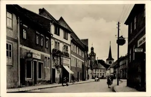 Ak Kölleda in Thüringen, Brückenstraße, Geschäfte, Goldener Stern