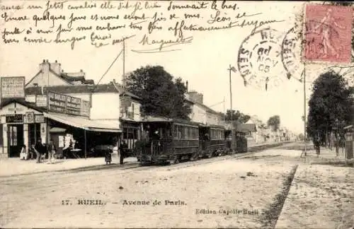 Ak Rueil Hauts-de-Seine, Avenue de Paris