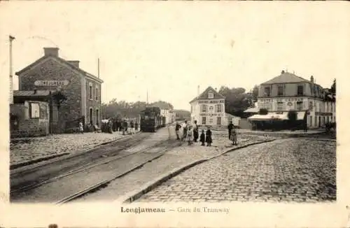 Ak Longjumeau Essonne, Straßenbahnhaltestelle