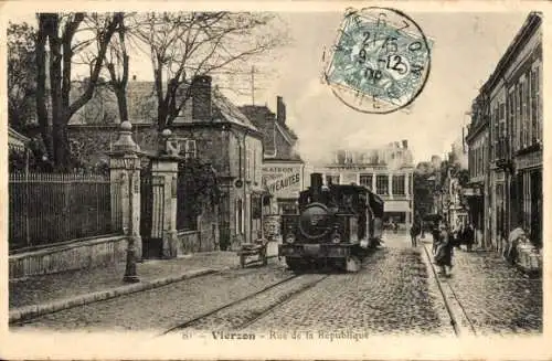 Ak Vierzon-Cher, Rue de la République