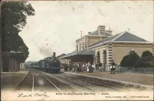 Ak Sillé le Guillaume Sarthe, La Gare