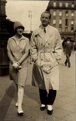 Foto Ak Prinzessin Elisabeth Auguste von Schaumburg Lippe, Benvenuto Hauptmann