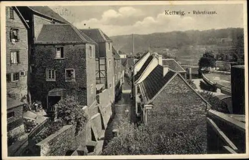 Ak Kettwig Essen im Ruhrgebiet, Ruhrstraße