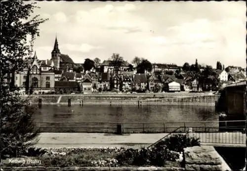 Ak Kettwig Essen im Ruhrgebiet, Altstadt, Ruhranlagen