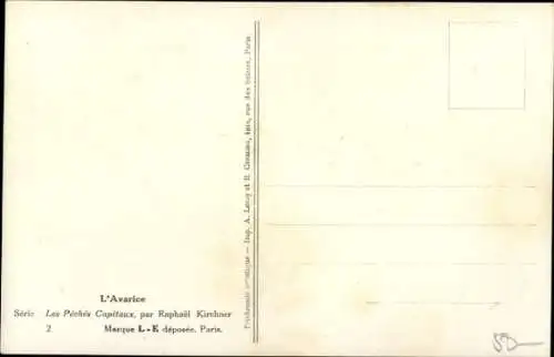 Jugendstil Künstler Ak Kirchner, Raphael, Frauenakt, Gewand, Schmuck, Pierrot
