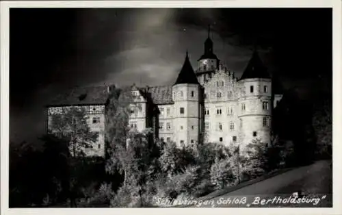 Foto Ak Schleusingen in Thüringen, Schloss Bertholdburg