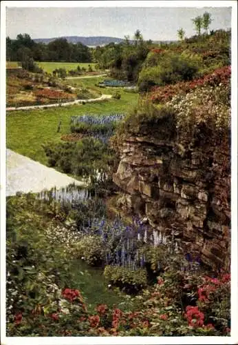 Ak Stuttgart am Neckar, Gartenschau 1939, Im Tal der Rosen