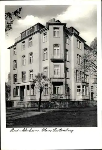 Ak Bad Nauheim in Hessen, Haus Gutenberg