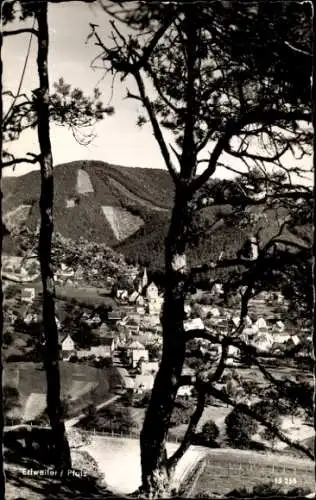 Ak Erfweiler Dahner Felsenland Pfalz, Teilansicht, Durchblick