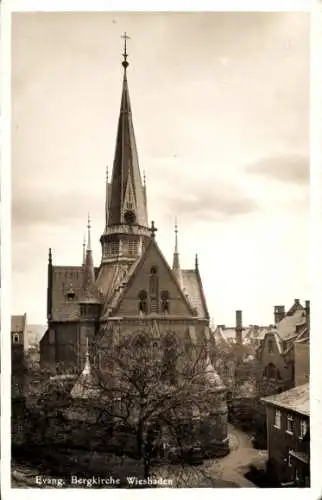 Ak Wiesbaden in Hessen, evangelische Bergkirche