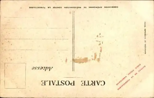 Ak Zwei Jungen, Gespräch, Halstuch, Korb