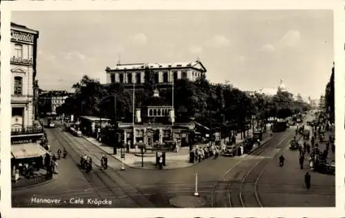 Ak Hannover in Niedersachsen, Café Kröpcke