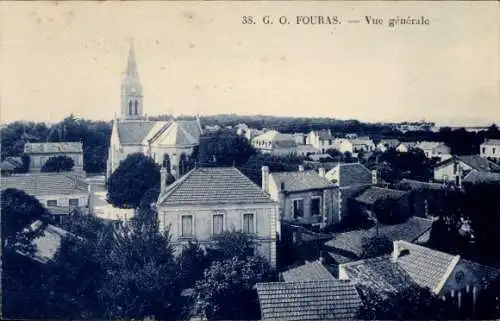 Ak Fouras Charente Maritime, Panorama