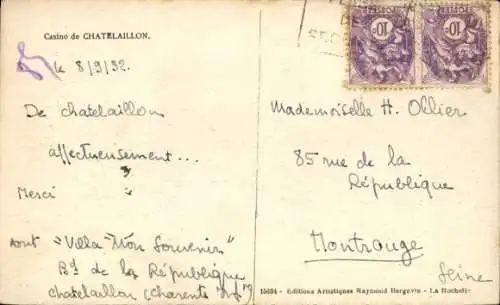 Ak Châtelaillon Charente Maritime, Casino